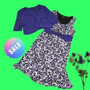 *0784 Perceptions 2pc formal dress set women XL special occasions